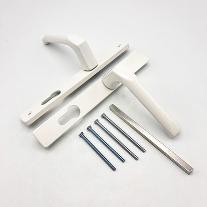 Lever UPVC Multipoint Door Handles - 70mm PZ Unsprung 180mm Screw Centres