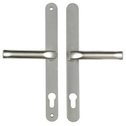 Lever UPVC Multipoint Door Handles - 92mm PZ Sprung 240mm Screw Centres