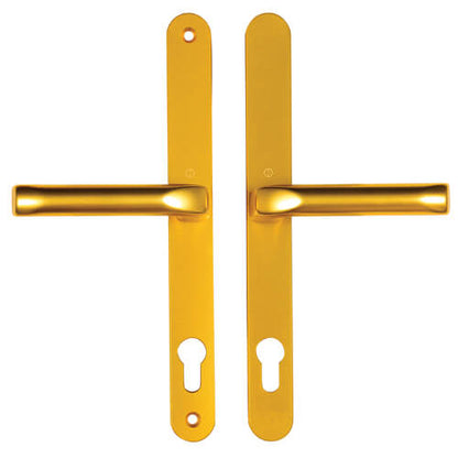 Lever UPVC Multipoint Door Handles - 92mm PZ Sprung 240mm Screw Centres