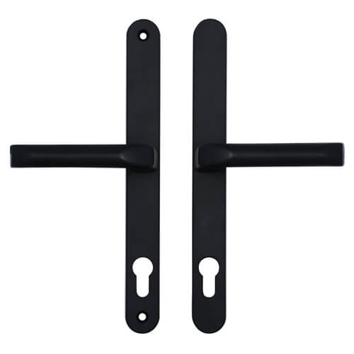 Lever UPVC Multipoint Door Handles - 92mm PZ Sprung 240mm Screw Centres