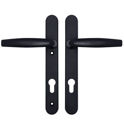 Lever UPVC Multipoint Door Handles - 92mm PZ Sprung 122mm Screw Centres