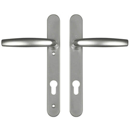 Lever UPVC Multipoint Door Handles - 92mm PZ Sprung 122mm Screw Centres