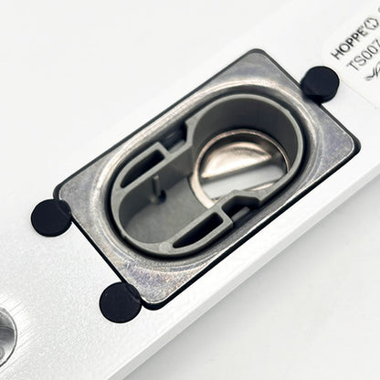Atlanta PAS24 Lever Lever UPVC Multipoint Door Handles - 92mm PZ Unsprung 122mm Screw Centres