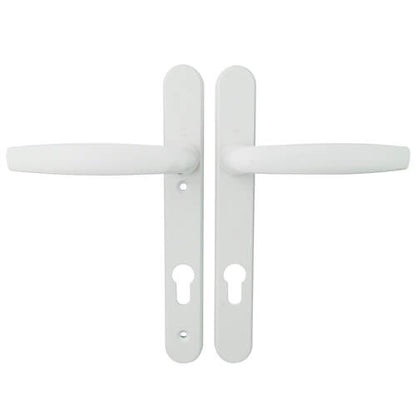 Lever UPVC Multipoint Door Handles - 92mm PZ Sprung 122mm Screw Centres