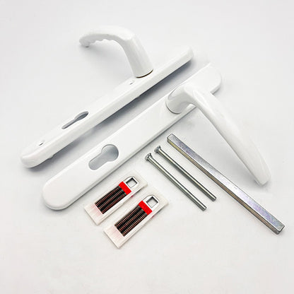 Lever UPVC Multipoint Door Handles - 92mm PZ Sprung 122mm Screw Centres