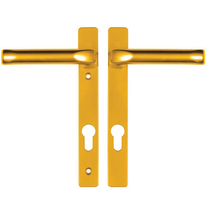 London Lever Lever UPVC Multipoint Door Handles - 92mm PZ Unsprung 122mm Screw Centres