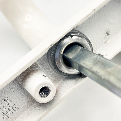 London Lever Lever UPVC Multipoint Door Handles - 92mm PZ Unsprung 122mm Screw Centres