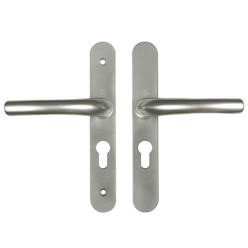 Tokyo Lever Lever UPVC Multipoint Door Handles - 48mm PZ Sprung 160mm Screw Centres
