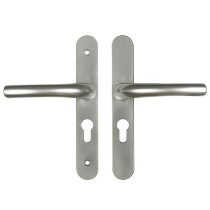 Tokyo Lever Lever UPVC Multipoint Door Handles - 48mm PZ Sprung 160mm Screw Centres