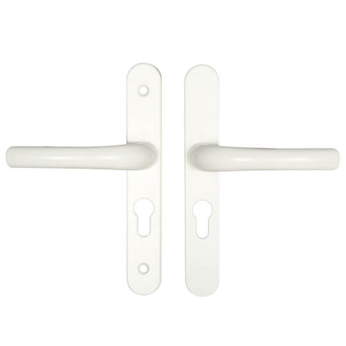Tokyo Lever Lever UPVC Multipoint Door Handles - 48mm PZ Sprung 160mm Screw Centres