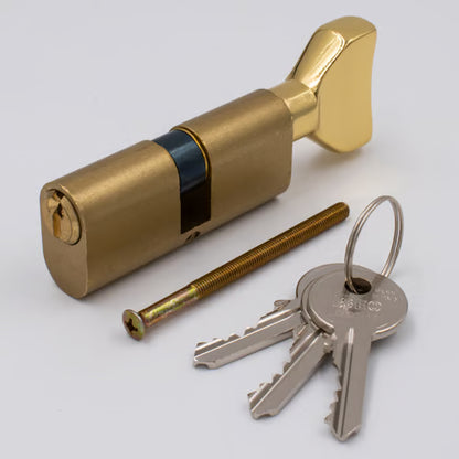 F5 Oval Key and Turn Cylinders