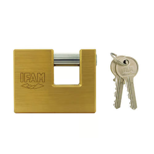 U Series Brass Shutter Padlock