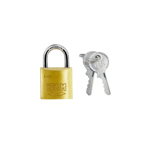 Series 25mm Open Shackle Brass Padlock