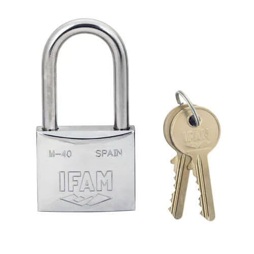 M40 40mm Marine Padlock - Long Shackle