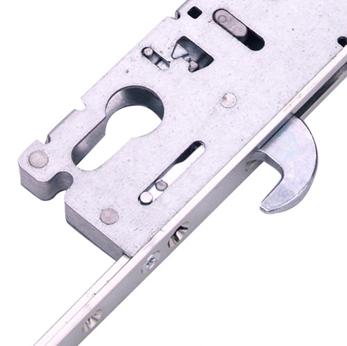 Latch 3 Hook 2 Roller Double Spindle Multipoint Door Lock (top hook to spindle = 710mm)