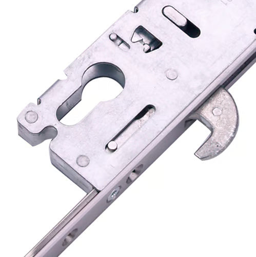 Duplex Latch 5 Hook 2 Roller Double Spindle Multipoint Door Lock (top hook to spindle = 733mm)