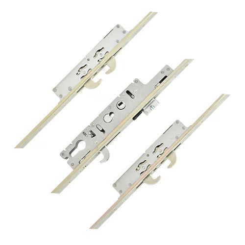 Duplex Latch 5 Hook Bifold Multipoint Door Lock for Alutek & Cortizo Doors Option
