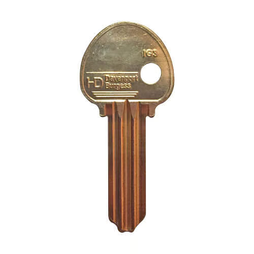 ING-S Cylinder Key Blank
