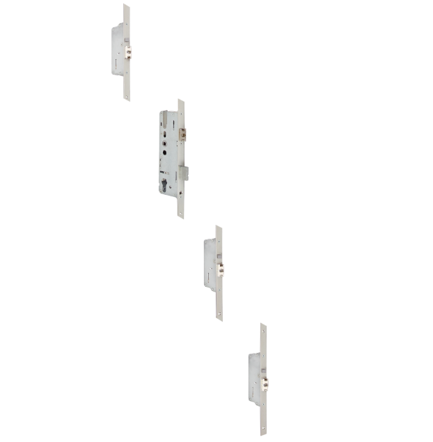 Lockmaster AutoEngage Heritage Latch & Deadbolt 16mm Square Faceplate 3 Latch Bolt