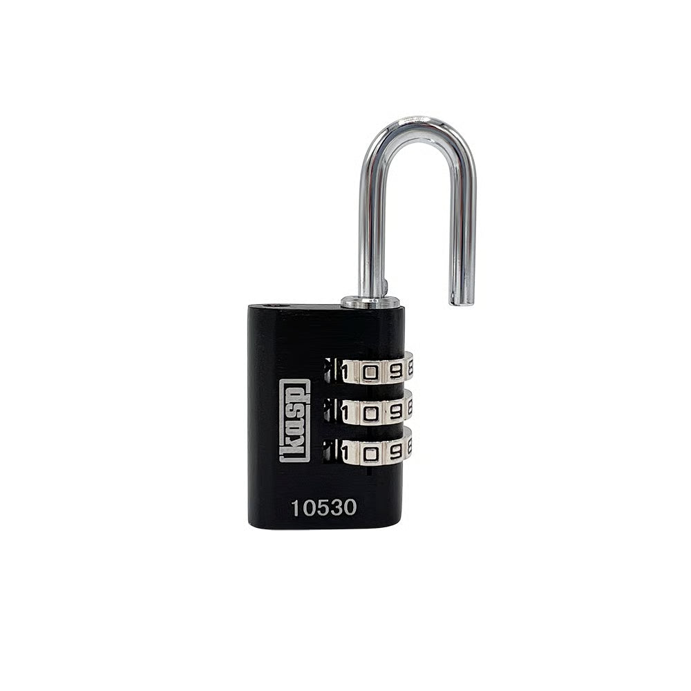30mm Open Shackle Aluminium Combination Padlock