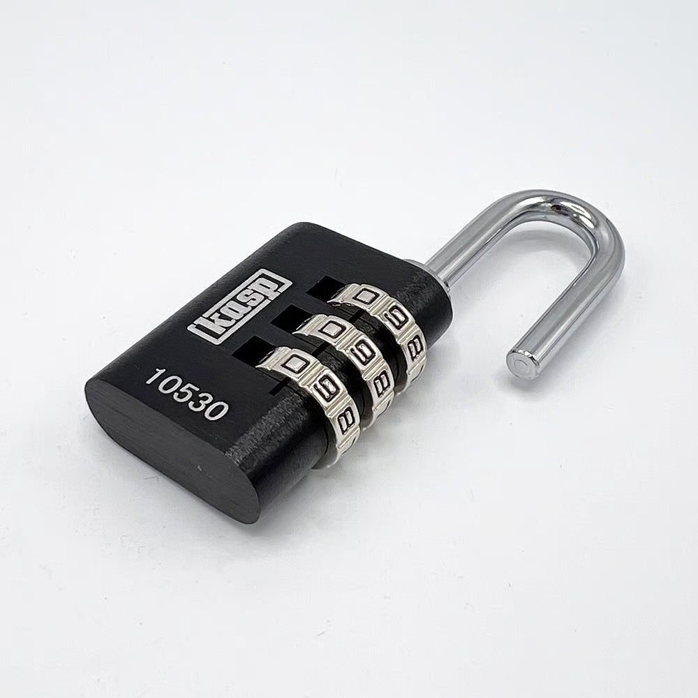 30mm Open Shackle Aluminium Combination Padlock