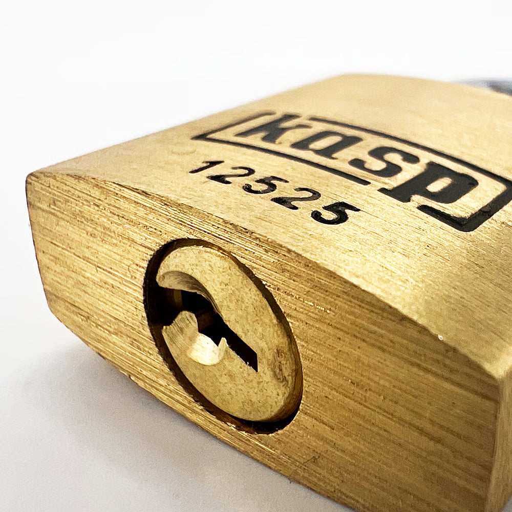 125 Series 25mm Open Shackle Brass Padlock