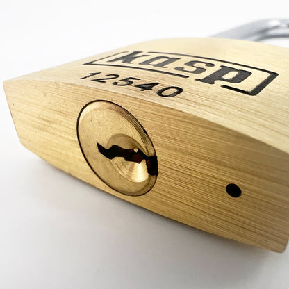 125 series 40mm Long Shackle Brass padlock