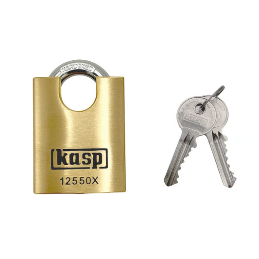 125 series 50mm Closed Shackle Brass Padlock