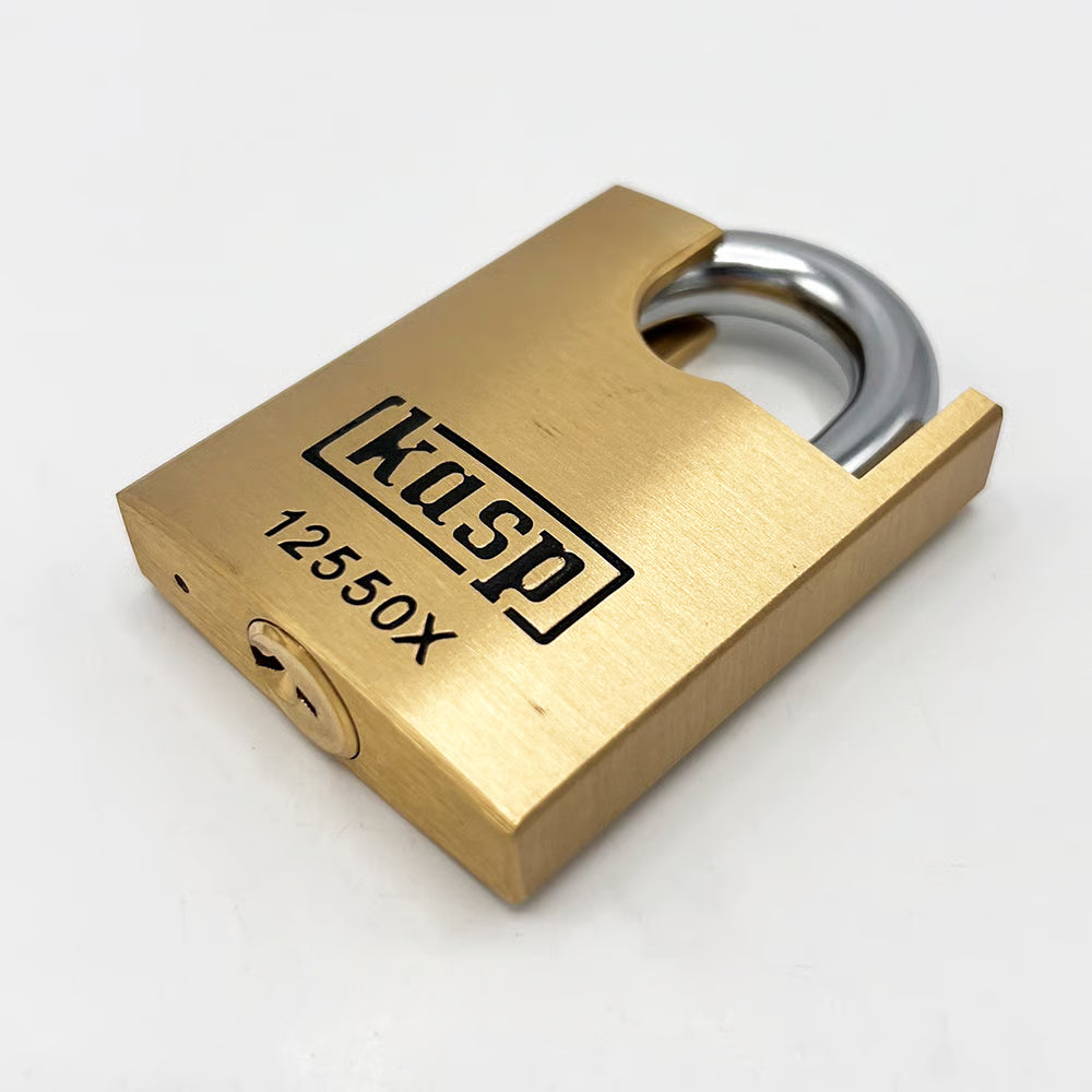 125 series 50mm Closed Shackle Brass Padlock