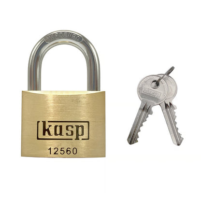 125 series 60mm Open Shackle Brass padlock