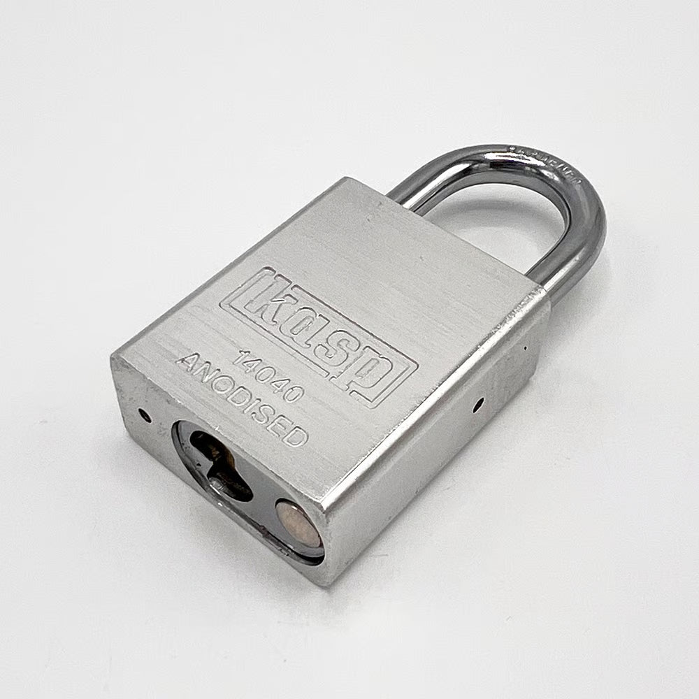140 40mm Open Shackle Solid Aluminium Padlock