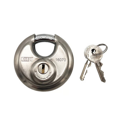 70mm Closed Shackle Disc Padlock