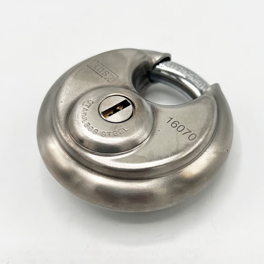 70mm Closed Shackle Disc Padlock