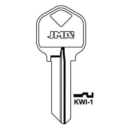 KWI-1 Cylinder Key Blank