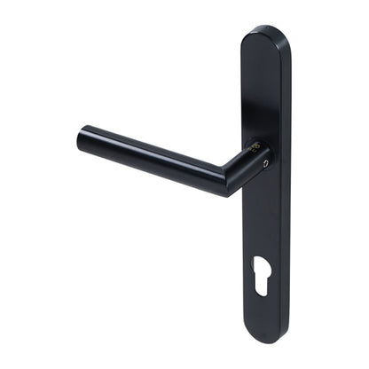 KM078C BLU Mitre Sprung Lever Door Handle (LEAD TIME: 2-3 DAYS)