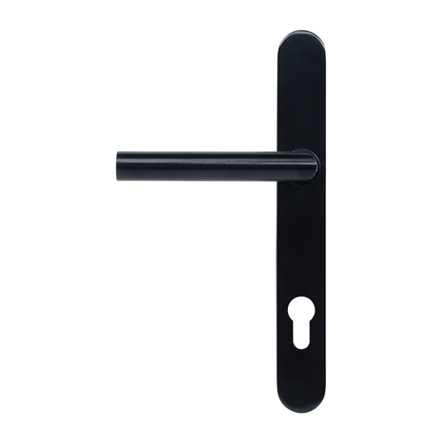 KM078C BLU Mitre Sprung Lever Door Handle (LEAD TIME: 2-3 DAYS)