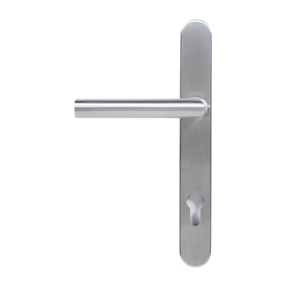 KM078C BLU Mitre Sprung Lever Door Handle (LEAD TIME: 2-3 DAYS)
