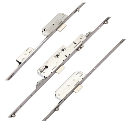 Latch 3 Deadbolts 4 Rollers Double Spindle Multipoint Door Lock