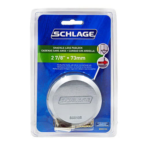 73mm Round Shackleless Padlock