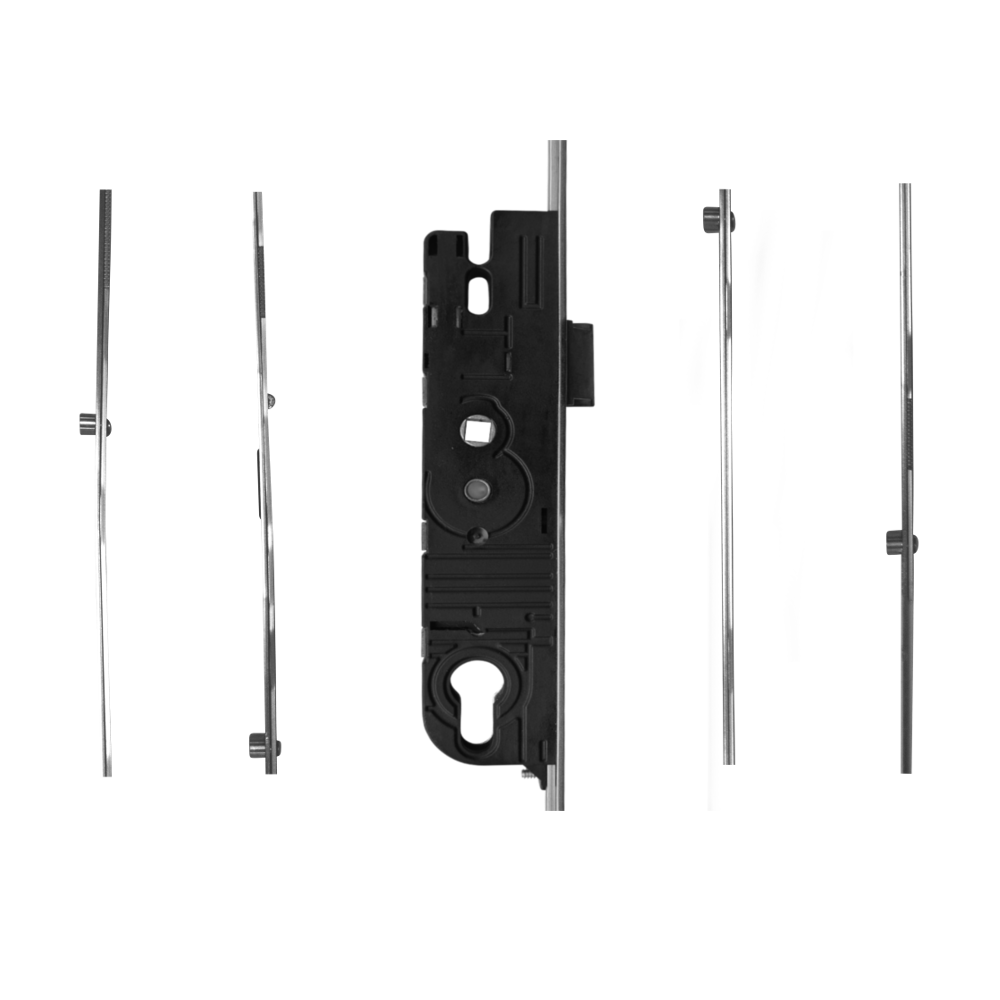 Lever Operated Latch & Deadbolt - 4 Roller