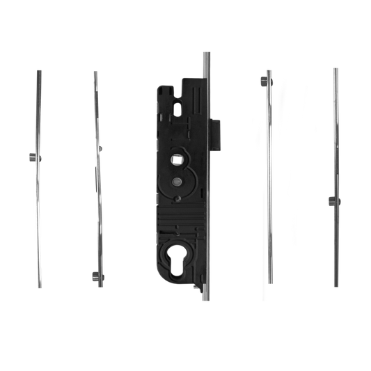 Lever Operated Latch & Deadbolt - 4 Roller
