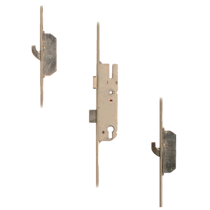 Lever Operated Latch & Deadbolt - 2 Hook