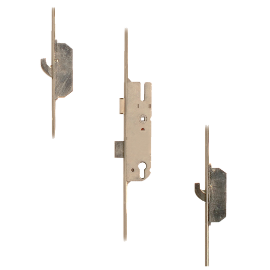 Lever Operated Latch & Deadbolt - 2 Hook