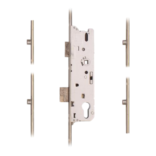 856 Type 1 Lever Operated Latch & Deadbolt - 4 Roller