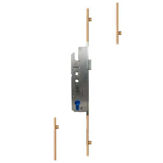 Key Operated Latch & Deadbolt - 4 Roller