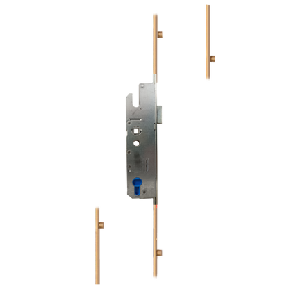 Key Operated Latch & Deadbolt - 4 Roller