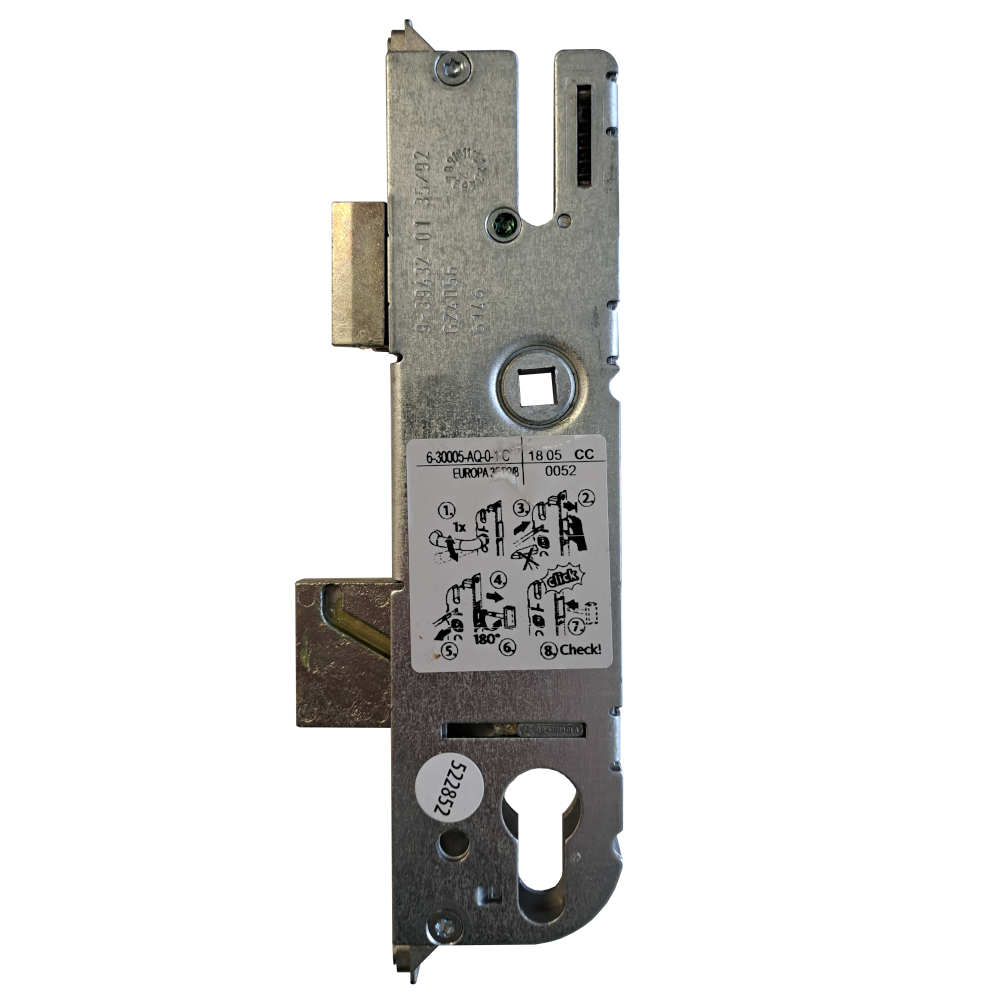Lever Operated Latch & Deadbolt - Centre Case