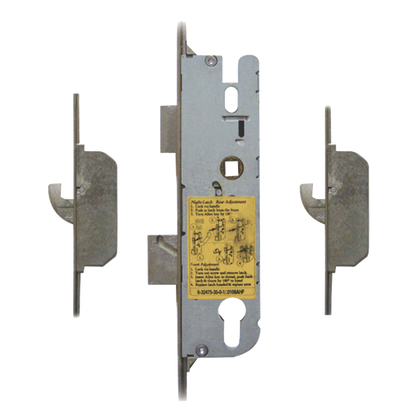 Lever Operated Latch & Deadbolt Split Spindle - 2 Hook