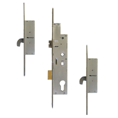 Crimebeater 20mm Lever Operated Latch & Deadbolt Twin Spindle - 2 Hook