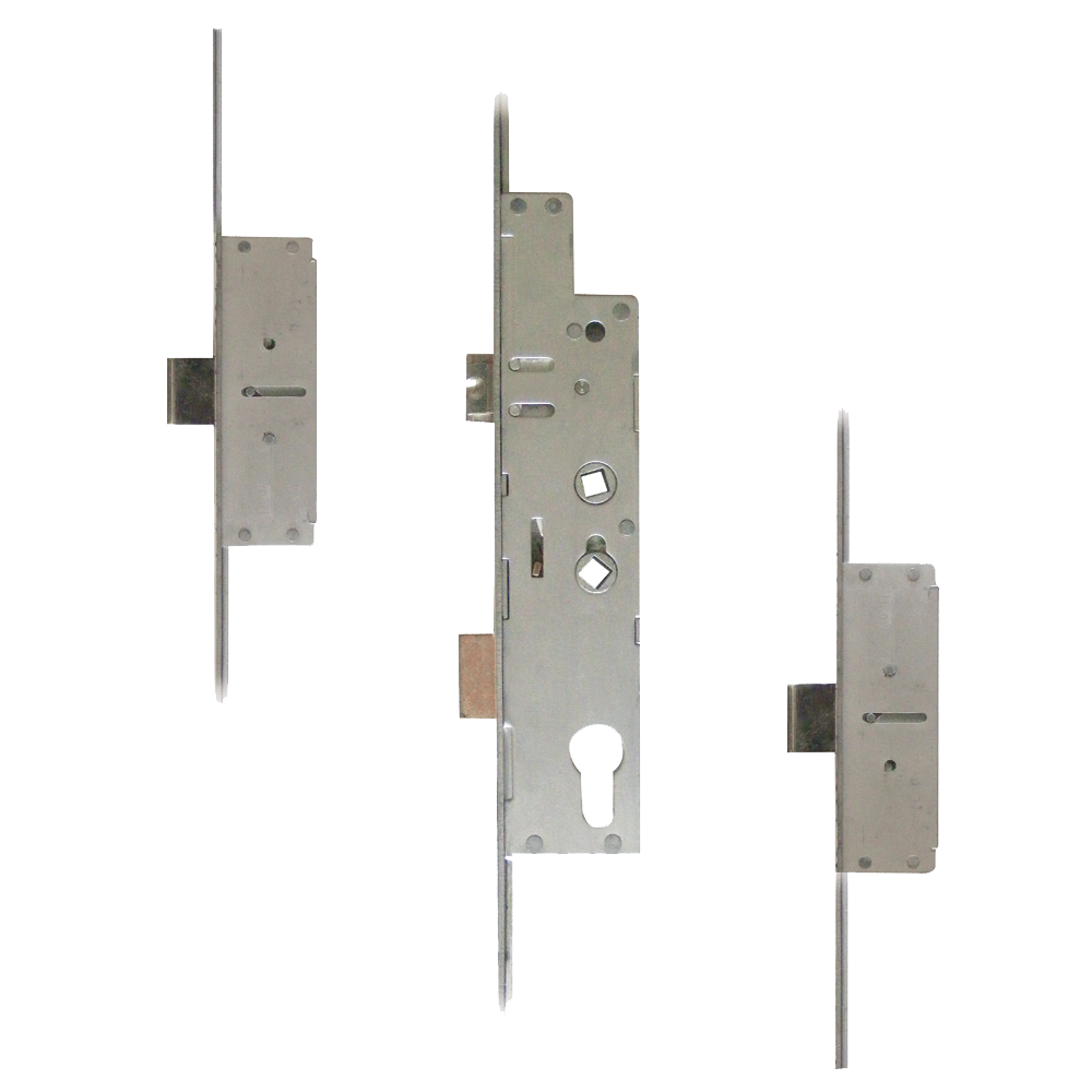 Crimebeater 20mm Lever Operated Latch & Deadbolt Twin Spindle - 2 Dead Bolt